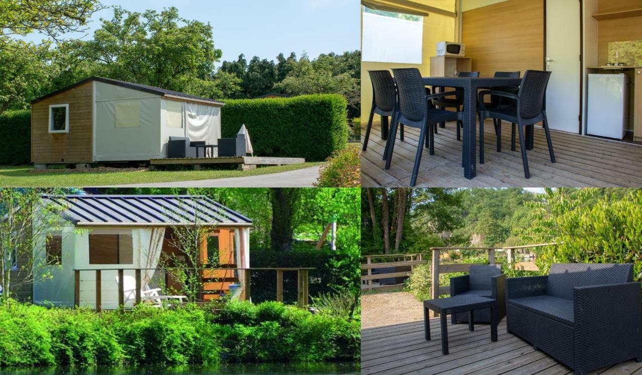 Отель Camping Des Rochers Des Parcs Клеси Номер фото